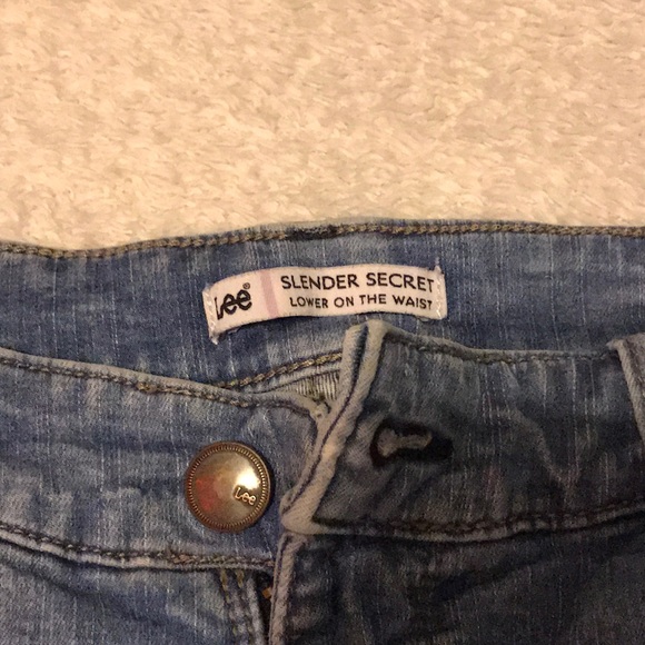 Lee Lower Waist Mom Blue Jeans - Picture 1 of 3